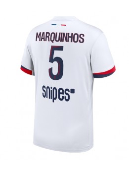 Moški Nogometna dresi replika Paris Saint-Germain Marquinhos #5 Gostujoči 2025-26 Kratek rokav
